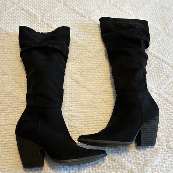 Charles by Charles David Black Point-toe Womens Boots Size 6M - Picture 2 of 13